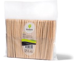 Biodore mes hout 200 stuks