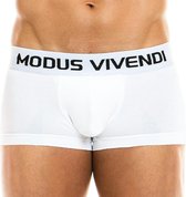 Modus Vivendi - Classic Boxer Wit - Maat L - Heren Boxer - Mannen Ondergoed
