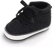Baby Schoenen - Kinderschoenen - Eerste Wandelaars - Zwart - Maat 6-12M