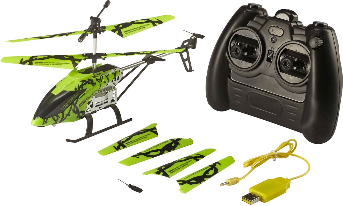 Revell RC voertuig Helikopters - 23940 RC Helicopter.Glowee 2.0 RC Model Kant en Klaar - Revell - Elektrisch — cadeau in Spellen & Speelgoed - foto 3
