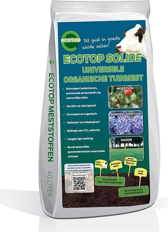 Ecotop Solide (Organisch / Tuinmest / Universeel).