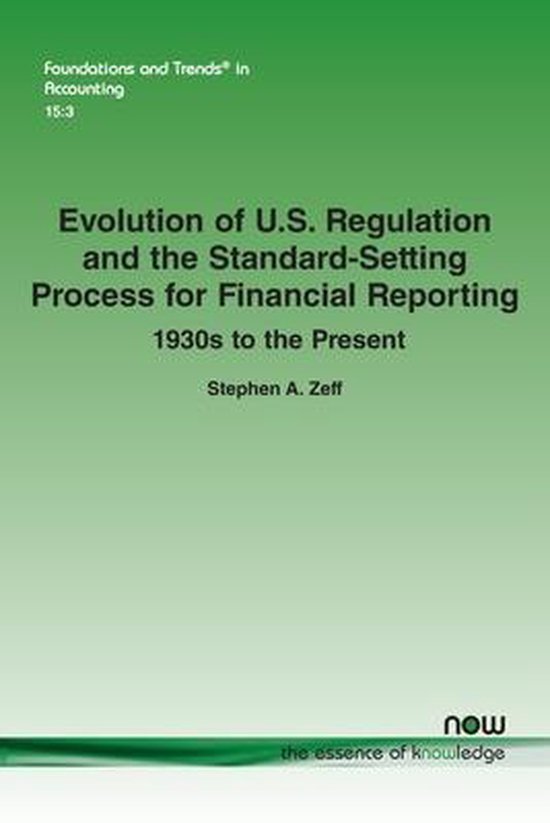 Foundations And Trends In Accounting Evolution Of U S Regulation And Foundations and trends in accounting evolution of u s regulation and