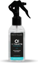 Buttler O! de Toilette Knisperend Katoen - Roomspray - Luchtverfrisser - 100ml - Natuurlijke grondstoffen - Vegan - Navulbaar