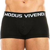 Modus Vivendi - Classic Boxer Zwart - Maat M - Heren Boxer - Mannen Ondergoed