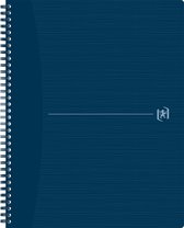 Oxford Origin duurzaam notitieboek A4+ gelijnd 70 vel 90g blauw