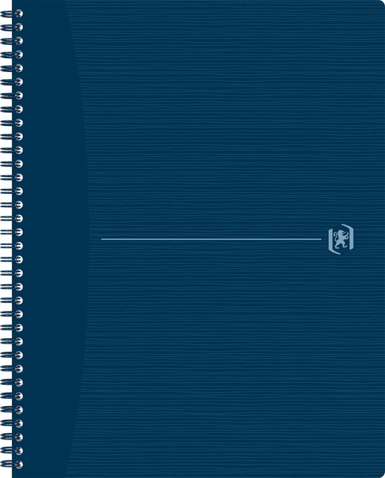 Oxford Origins - duurzaam notitieboek - A4+ - gelijnd - 70 vel - blauw