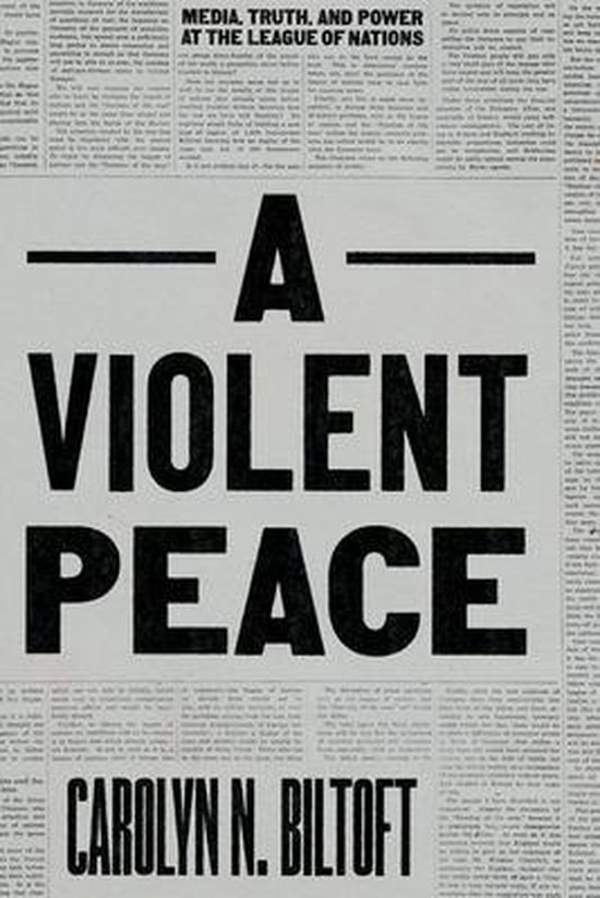 A Violent Peace - cover