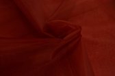 Organza stof - Bordeaux rood - 150cm breed - 15 meter