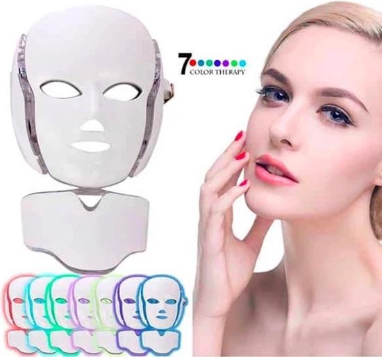Led Masker – Lichttherapie – Skin cleanser – Huidverzorgings masker – Gezichtsbehandeling – Anti Aging Masker – Huidverzorging - O’melon®