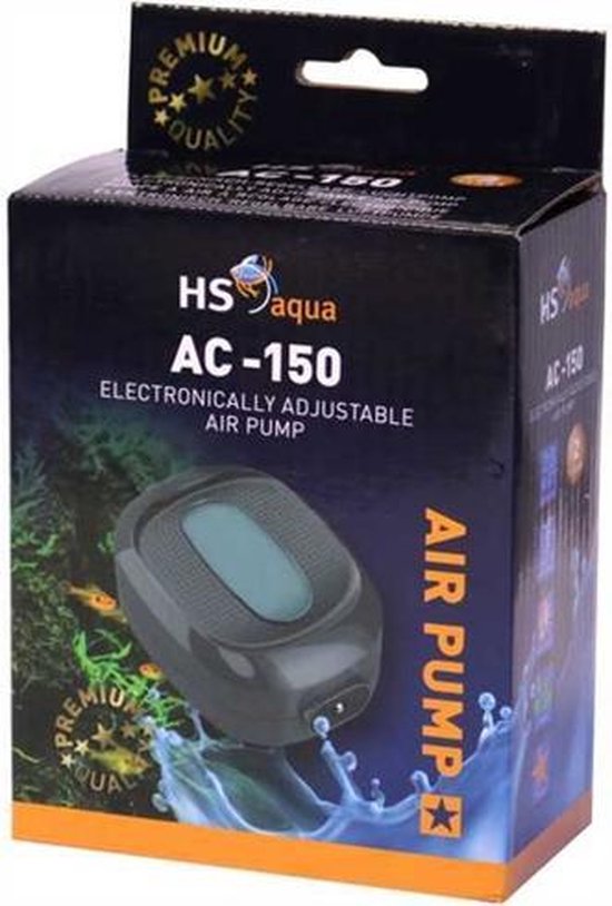 Foto: Hs aqua luchtpomp ac150 luchtpomp aquarium