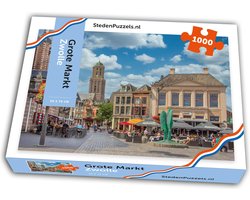 StedenPuzzels - Grote Markt Zwolle - 1000 Stukjes