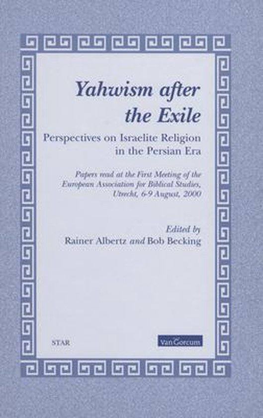 Cover van het boek 'Yahwism after the Exile / druk 1'