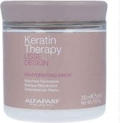 Haarmasker Lisse Design Keratin Therapy Alfaparf Milano 8022297056081 Rehydrating (200 ml)