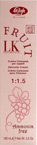 Permanente Kleur LK Fruit Lisap 3/85 Donkerbruin Paars Roze (100 ml)