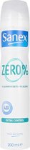 Deodorant Spray Zero% Extra Control Sanex (200 ml)