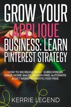 Grow Your Applique Business: Learn Pinterest Strategy