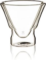 Set van bekers Masterpro Barware Mixology Transparant Borosilicaatglas 230 ml (2 uds)