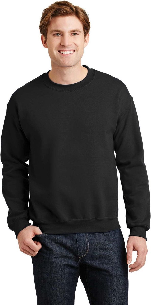 Pierre Calvini - Trui Heren - Sweater Heren - Zwart - S