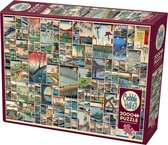 Cobble Hill legpuzzel 2000 - uitzichten op Edo in Japan