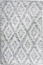 The Rug Republic Hand Knotted SHAKISO Ivory/Grey 160 x 230 cm CARPET