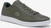 Lacoste Carnaby EVO 0121 2 SMA Heren Sneakers - Khaki - Maat 42.5