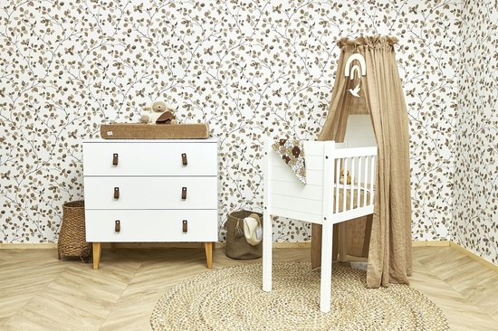 Meyco Baby Uni sluier - taupe — afbeelding 2