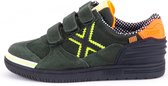 Munich Sneakers - Maat 31 - Unisex - Donkergroen - Navy - Oranje
