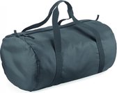 Packaway Barrel Bag Maat 50 x 30 x 26 cm (Graphite Grey)