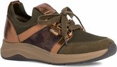 Jana Dames Sneaker 8-8-23615-27 707 groen H-breedte Maat: 38 EU