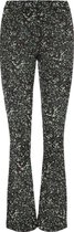 VERO MODA VMKAMMA NW FLARED JERSEY PRINT PANT LCS Dames Broek - Maat L x L32