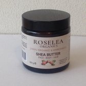 Roselea Organics - Biologische Castor Olie met Rozemarijn & Tea Tree – Voedt het haar en stimuleert de haargroei - Versterkt haar, wimpers, wenkbrauwen en nagels - Al onze Ingredië