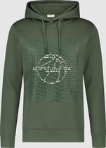 Ballin Amsterdam -  Heren Regular Fit   Hoodie  - Groen - Maat XXL