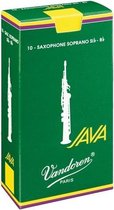 Vandoren Sopraan Saxofoon Java Rieten - 10 Stuks Verpakking - Dikte 2.5