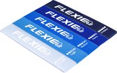 FLEXIE B-BANDS - Weerstandsbanden - Resistance Bands Set - Booty Band - Fitness Elastiek - Crossfit -  Stof/Katoen - Blauw