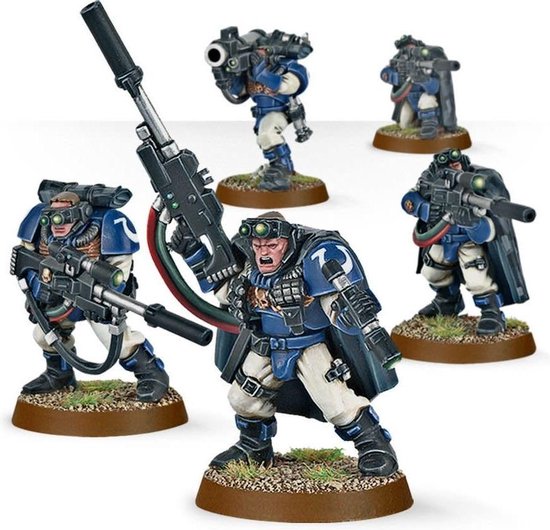 Thumbnail van een extra afbeelding van het spel Space Marine Scouts with Sniper Rifles