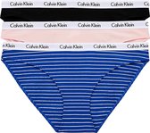 Calvin Klein Slip Onderbroek - Vrouwen - Wit - Zwart - Roze - Blauw