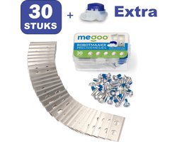 Mesjes voor WORX landroid robotmaaier - 30st - RVS - plastic box + CONNECTOR