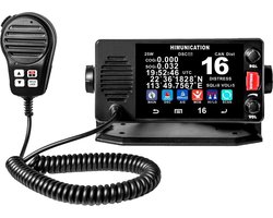 Himunication TS18 Inbouw Marifoon - VDES 2023 - ATIS,DSC,GPS - IP67 - VHF - Touch screen