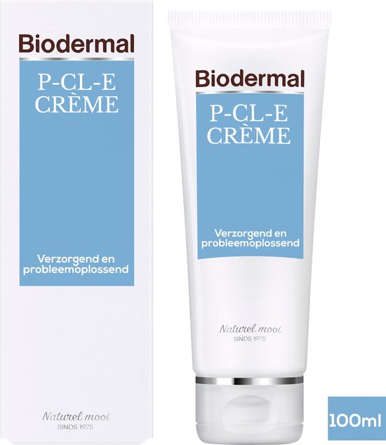 Biodermal P-CL-E Creme - Dagcreme - en nachtcrème met glycerine - ondersteunt natuurlijk herstel van de droge huid - 100ml