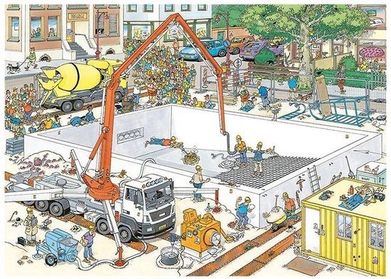 Jan van Haasteren puzzel Bijna Klaar 1