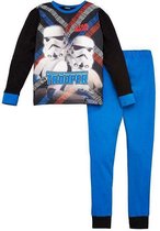 StarWars pyjama - blauw - maat 128 - Star Wars Stormtrooper pyjamaset