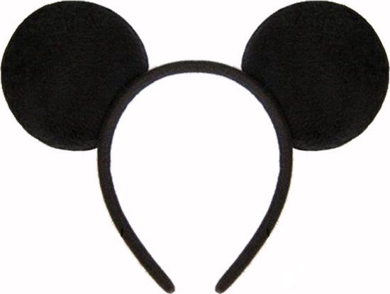 Donker worden Adviseur Hoofd Disney's Mickey Mouse oren - zwart | bol.com