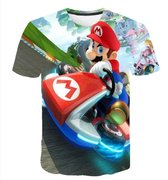 Super Mario Sport T-shirt Kart_ maat 128