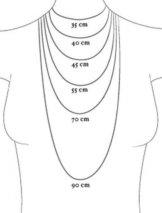 Collier de Bijoux en argent 925 forme ovale zircone cubique pendentif Robijn pendentif en or rose pour femme - rouge