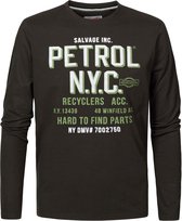 Petrol Industries - Heren Artwork T-shirt - Groen - Maat M