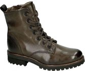 Piedi Nudi Dames Veterboots - Taupe Donker - Maat 38