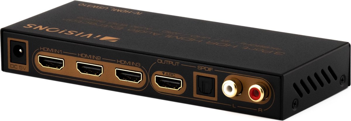 iVisions HDMI 4K Switch 3x1 + audio out USW310