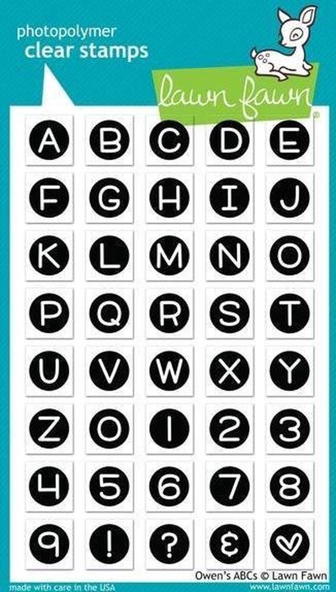 Owen's abcs Clear Stamps (LF901)