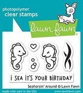 Seahorsin' Around Clear Stamps (LF1967)