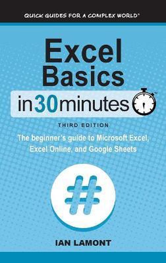 Excel Basics In 30 Minutes - cover